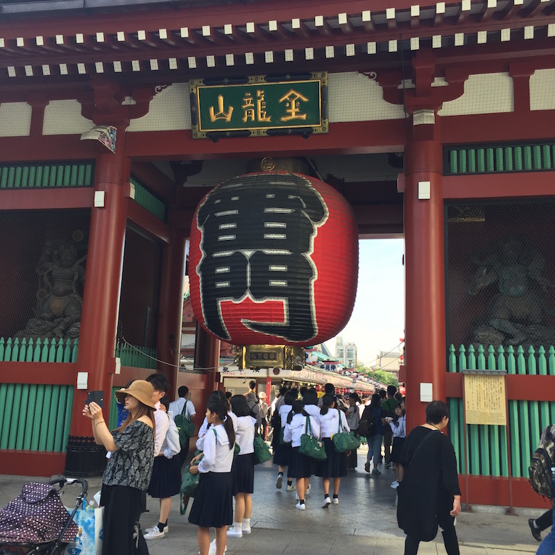 Asakusa Sensoji Temple in Tokyo for local sightseeing